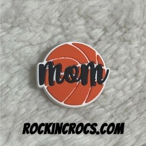 Basketball Croc Charm